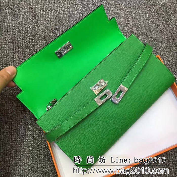 愛馬仕 Hermès掌紋 kelly錢包 0AM1210